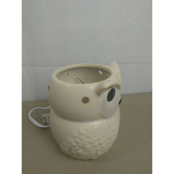 Intertek Ceramic Owl Night Light Nature Works with Bulb Tested and Works 7" - Picture 3 of 7